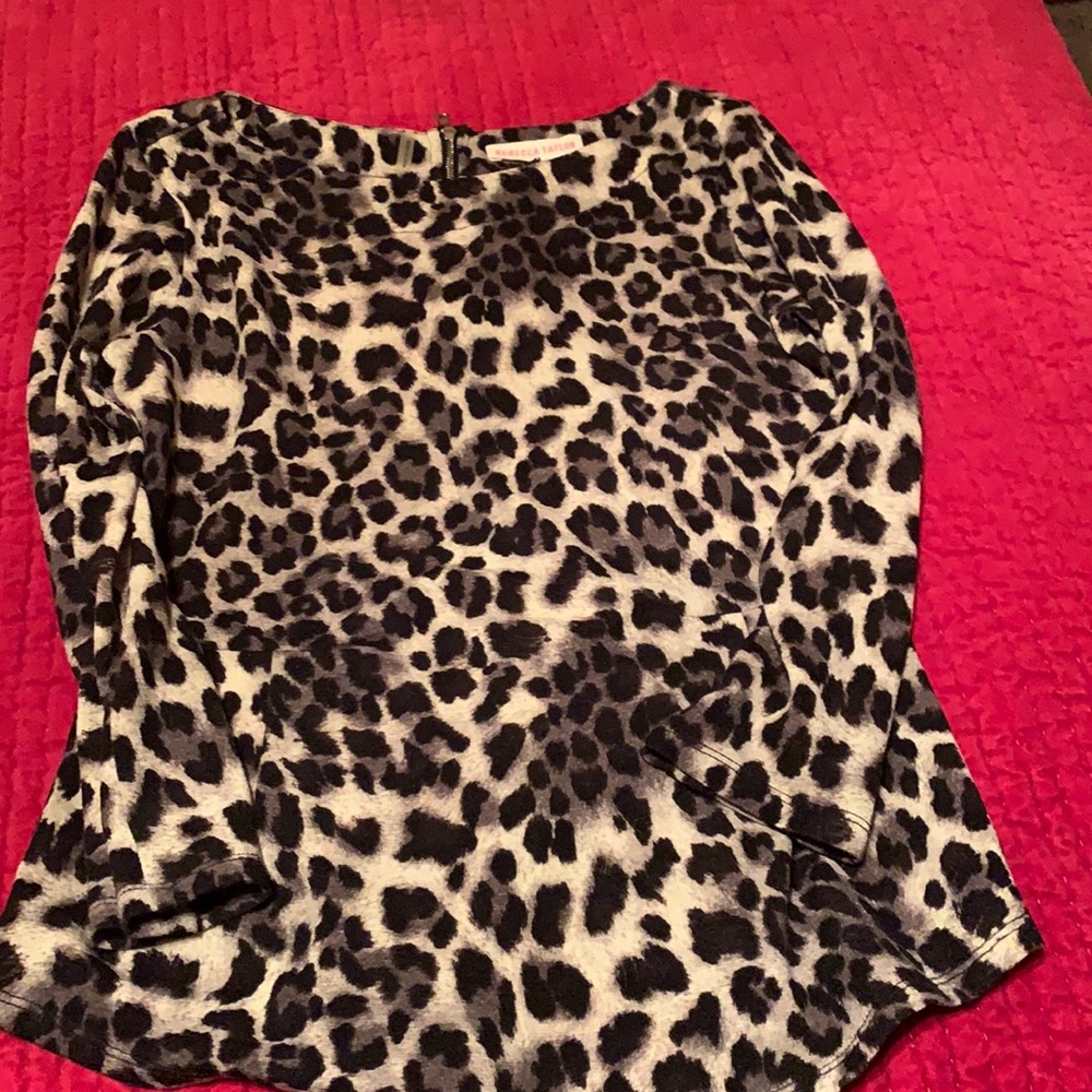 Rebecca Taylor Leopard Top
